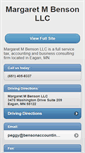 Mobile Screenshot of bensonaccounting.com